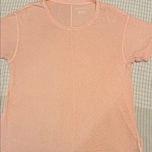 American Eagle Outfitters Light Pink Short Sleeve Tee